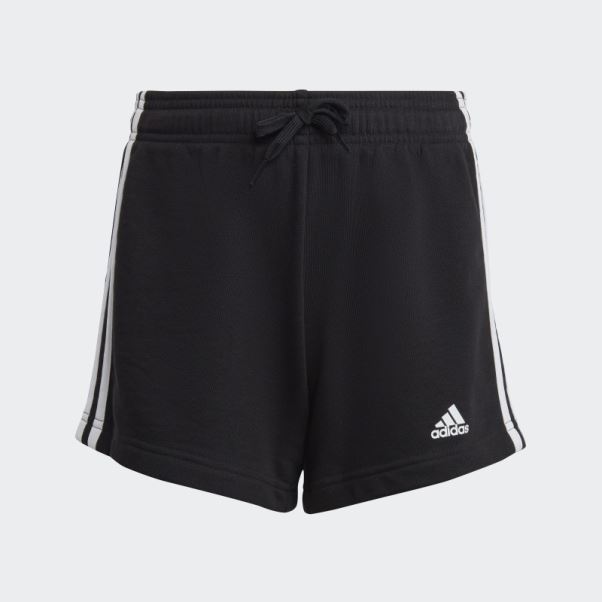 Short Adidas Essentials 3 Bandes Blanc Fashion