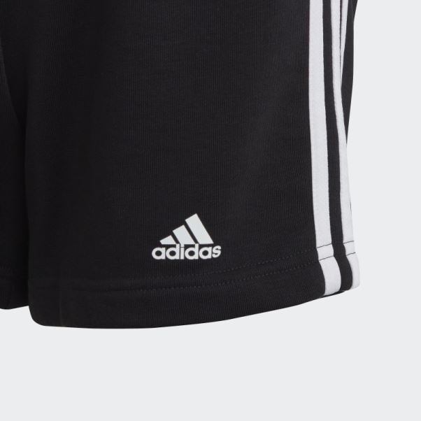 Short Adidas Essentials 3 Bandes Blanc Fashion