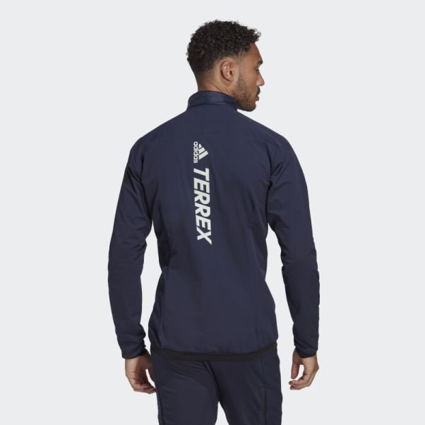Veste D'isolation Hybride Adidas Terrex Primaloft Vert