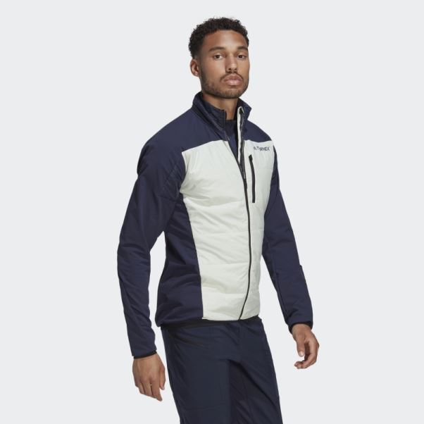 Veste D'isolation Hybride Adidas Terrex Primaloft Vert