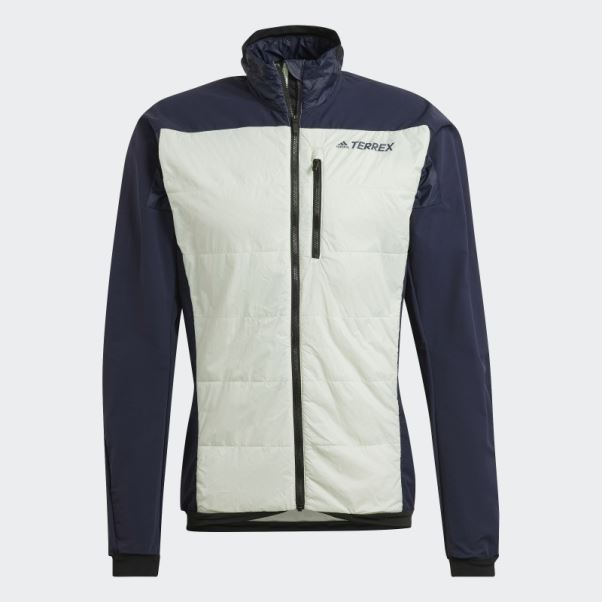 Veste D'isolation Hybride Adidas Terrex Primaloft Vert