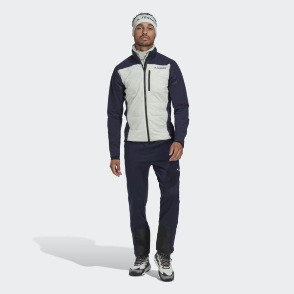 Veste D'isolation Hybride Adidas Terrex Primaloft Vert