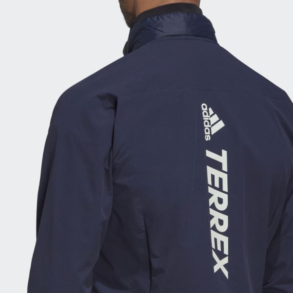 Veste D'isolation Hybride Adidas Terrex Primaloft Vert