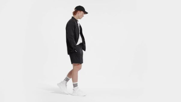 Short Adidas Essentials Logo Noir