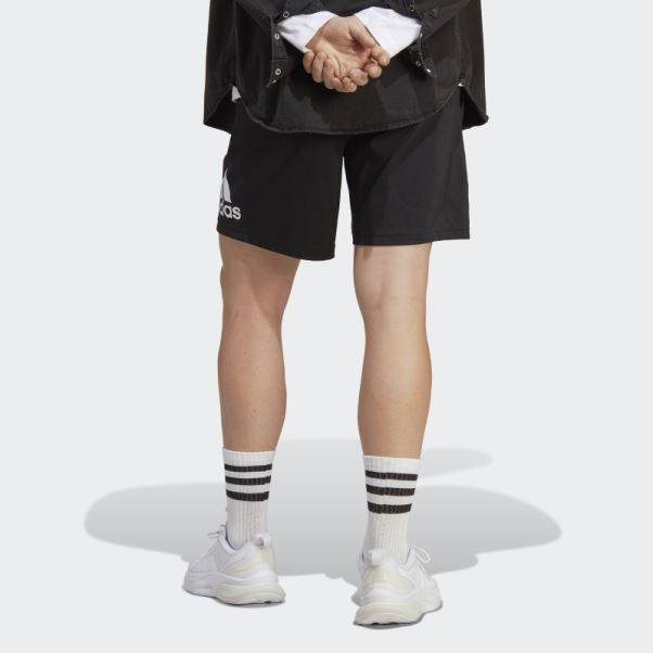 Short Adidas Essentials Logo Noir