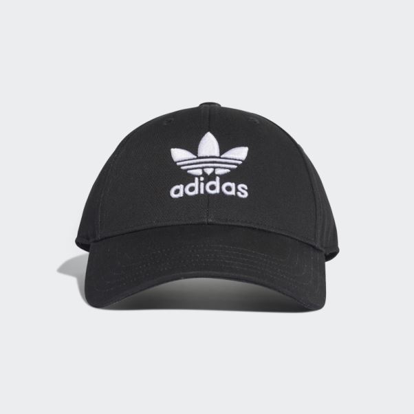 Casquette De Baseball Trèfle Adidas Noir