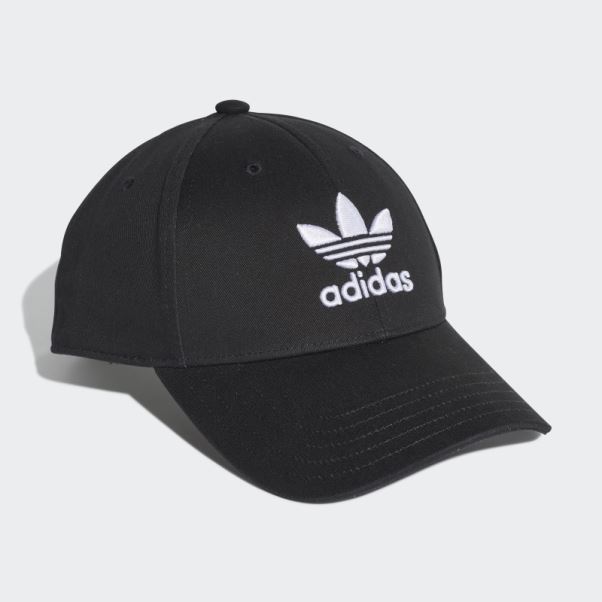 Casquette De Baseball Trèfle Adidas Noir