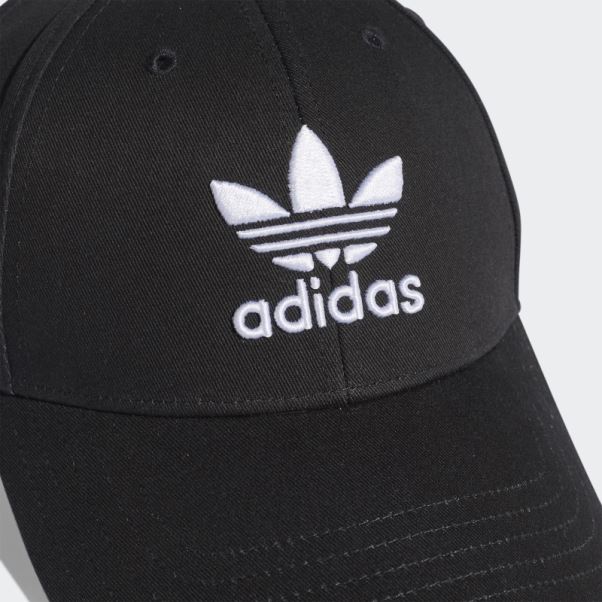Casquette De Baseball Trèfle Adidas Noir