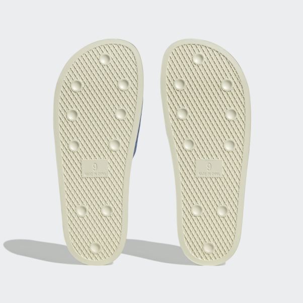 Adidas Adilette Glisse Oiseau Bleu