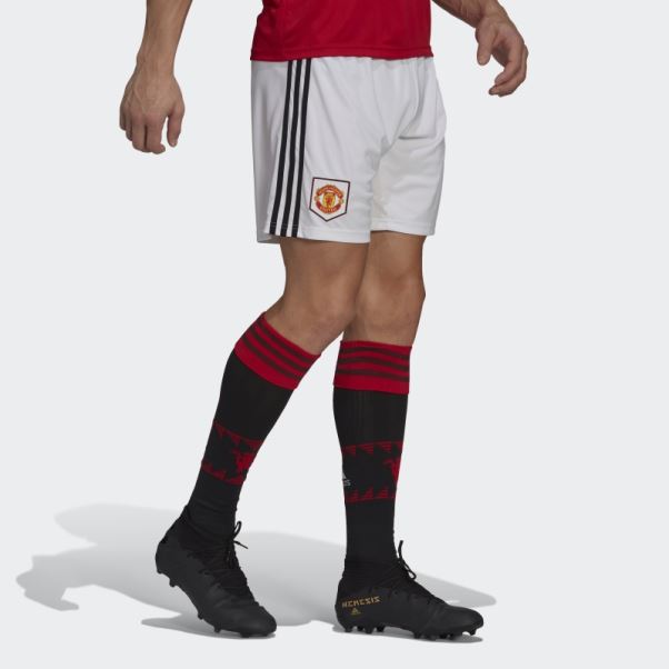 Short Adidas Manchester United 22/23 Domicile Blanc