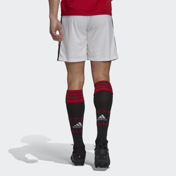 Short Adidas Manchester United 22/23 Domicile Blanc