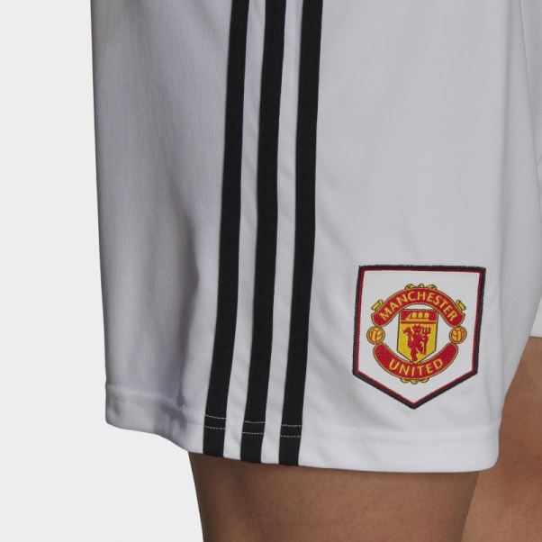 Short Adidas Manchester United 22/23 Domicile Blanc