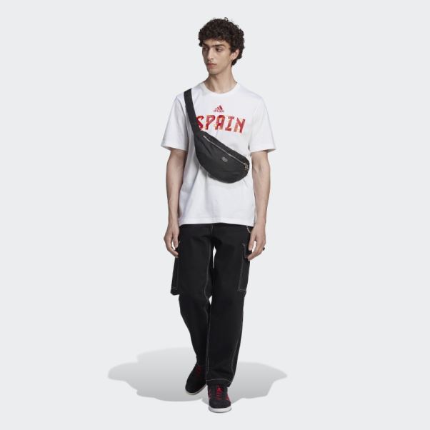 T-shirt Coupe Du Monde Fifa 2022 Espagne Blanc Adidas