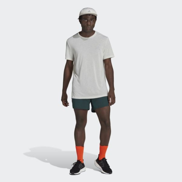 Short De Course Adidas X-city Vert