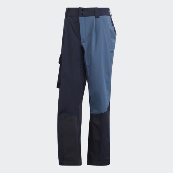 Pantalon De Neige En Nylon Post-consommation Terrex 3 Couches Encre Adidas