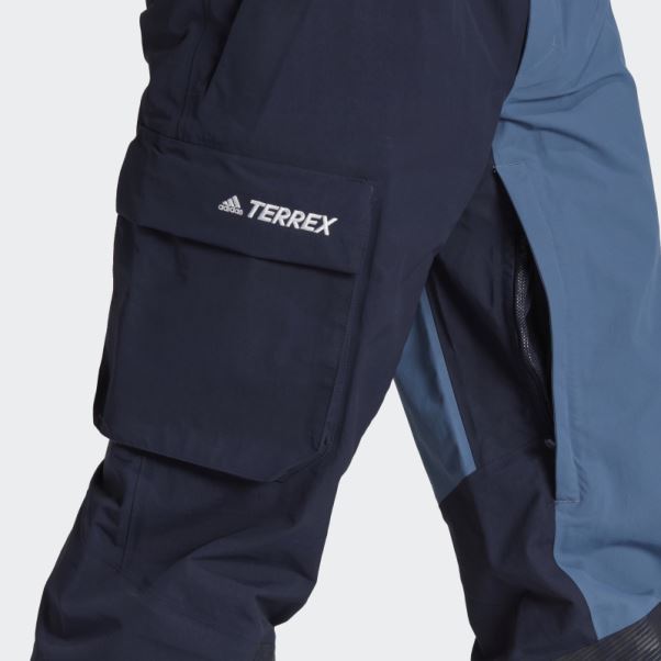 Pantalon De Neige En Nylon Post-consommation Terrex 3 Couches Encre Adidas