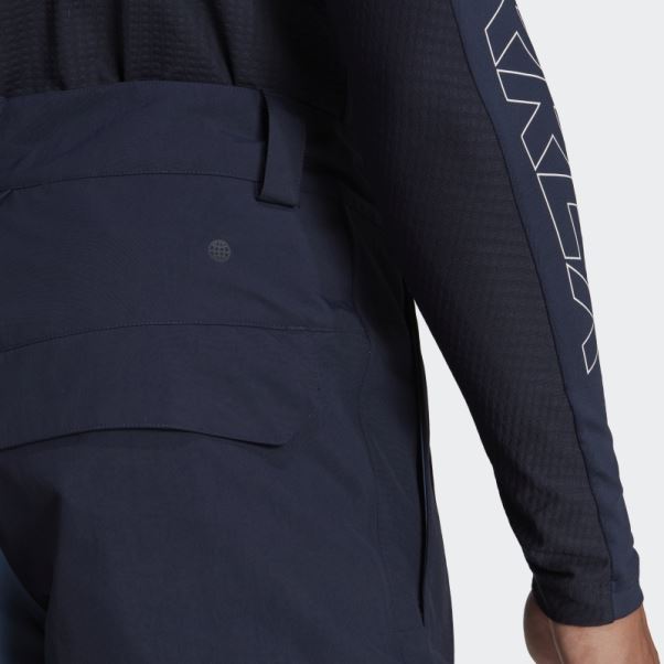 Pantalon De Neige En Nylon Post-consommation Terrex 3 Couches Encre Adidas