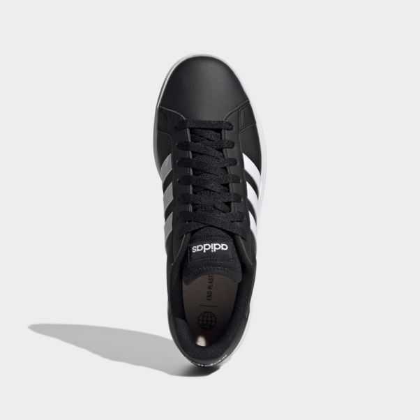 Adidas Noir Grand Court Td Lifestyle Court Casual Chaussures