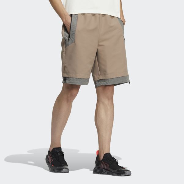 Short Adidas Marron Crayeux