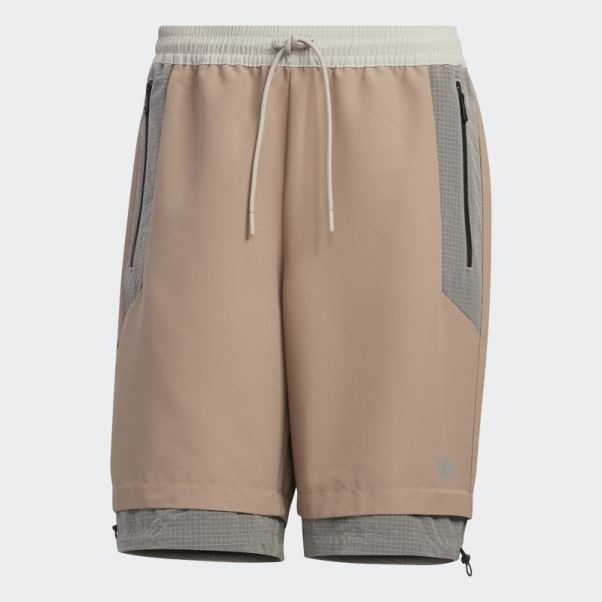 Short Adidas Marron Crayeux