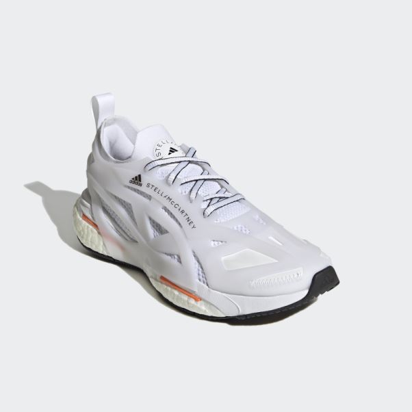 Adidas By Stella Mccartney Solarglide Chaussures De Course Blanc Chaud