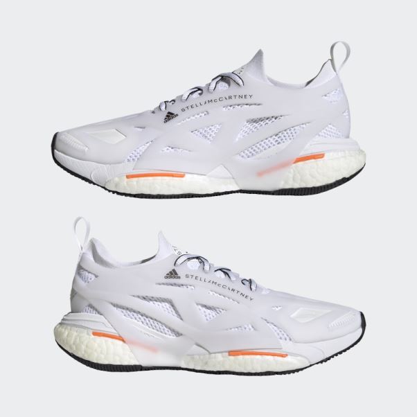 Adidas By Stella Mccartney Solarglide Chaussures De Course Blanc