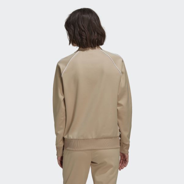Adidas Primeblue Sst Track Top Beige