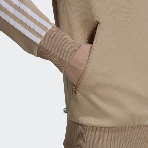 Adidas Primeblue Sst Track Top Beige