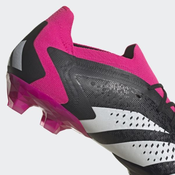 Adidas Predator Accuracy.1 Bottes Basses En Gazon Artificiel Noir