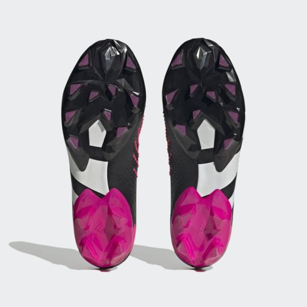 Adidas Predator Accuracy.1 Bottes Basses En Gazon Artificiel Noir