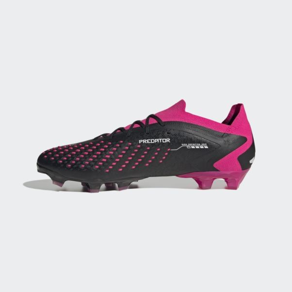 Adidas Predator Accuracy.1 Bottes Basses En Gazon Artificiel Noir