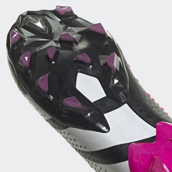 Adidas Predator Accuracy.1 Bottes Basses En Gazon Artificiel Noir