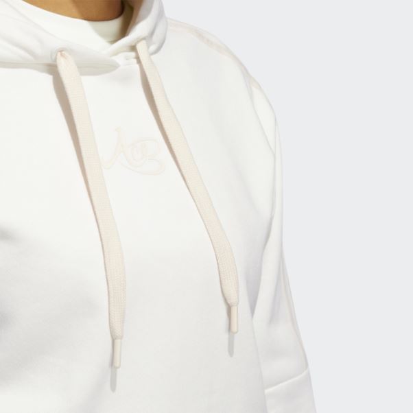 Candace Parker Sweat à Capuche Adidas Blanc