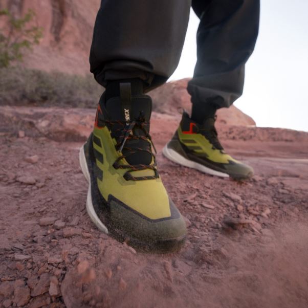 Chaussure De Randonnée Terrex Free Randonneur 2 Gore-tex Adidas Olive