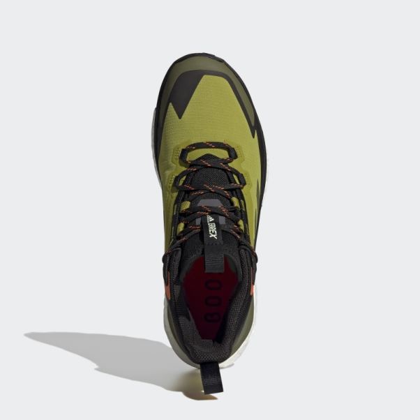 Chaussure De Randonnée Terrex Free Randonneur 2 Gore-tex Adidas Olive