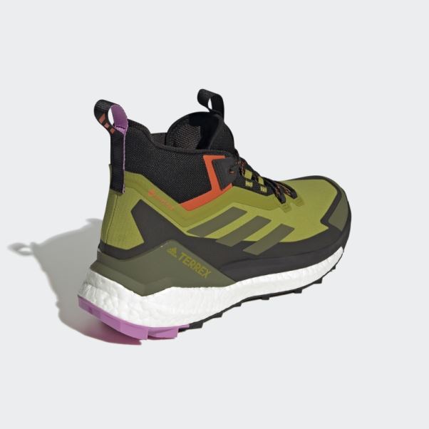 Chaussure De Randonnée Terrex Free Randonneur 2 Gore-tex Adidas Olive