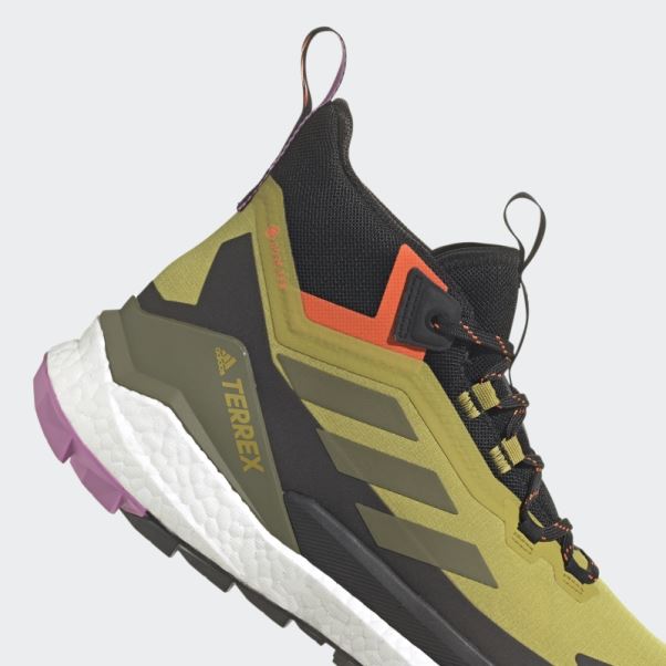 Chaussure De Randonnée Terrex Free Randonneur 2 Gore-tex Adidas Olive
