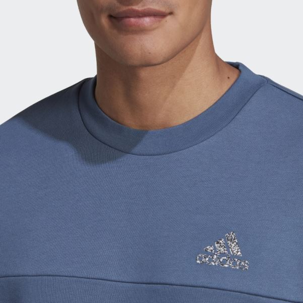 écusson De Stade Polaire De Sport Sweat Adidas Acier
