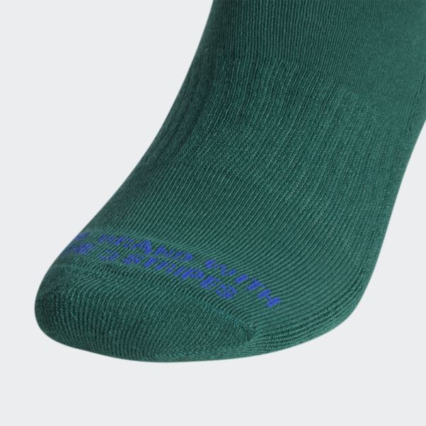 Socquettes Spiral Crew 3 Paires Adidas Vert