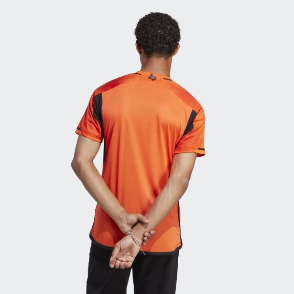 Maillot Houston Dynamo 23/24 Domicile Authentique Adidas Orange