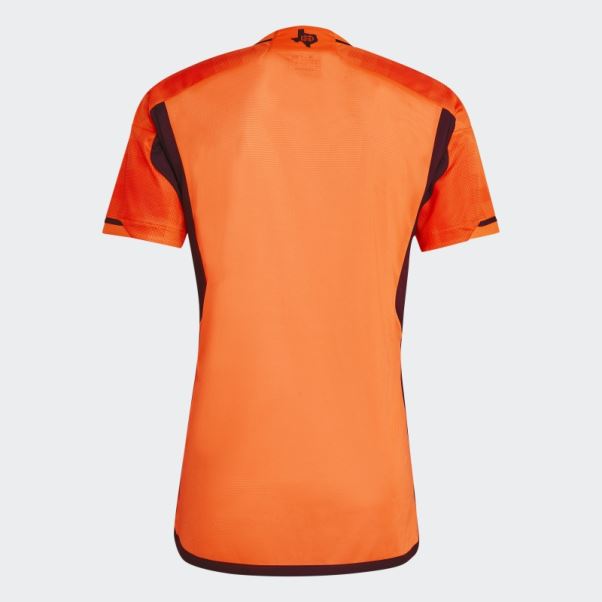 Maillot Houston Dynamo 23/24 Domicile Authentique Adidas Orange