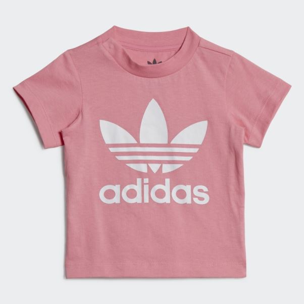 Tee Shirt Trèfle Adidas Rose