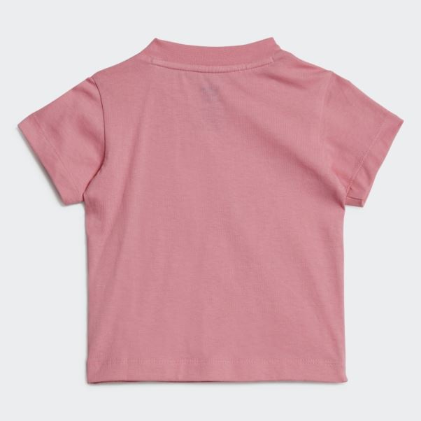 Tee Shirt Trèfle Adidas Rose