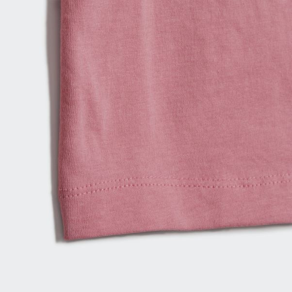 Tee Shirt Trèfle Adidas Rose