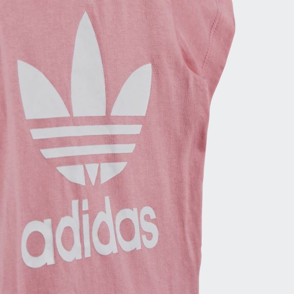 Tee Shirt Trèfle Adidas Rose