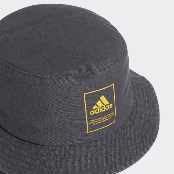 Bob Adidas Lifestyle Délavé Gris