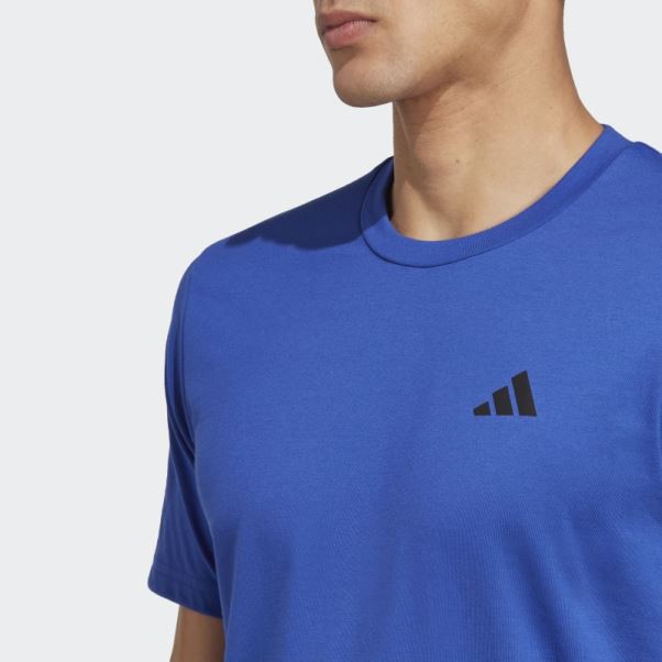 Adidas Train Essentials Feelready T-shirt D'entraînement Bleu