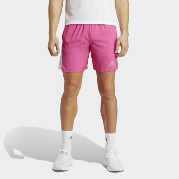 Adidas Possède Le Short De Course Fuchsia