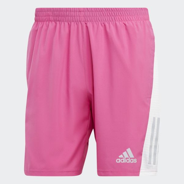 Adidas Possède Le Short De Course Fuchsia