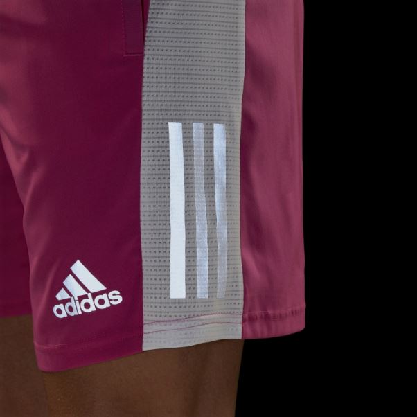 Adidas Possède Le Short De Course Fuchsia